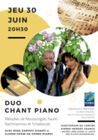 affiche duo chant piano 30 juin