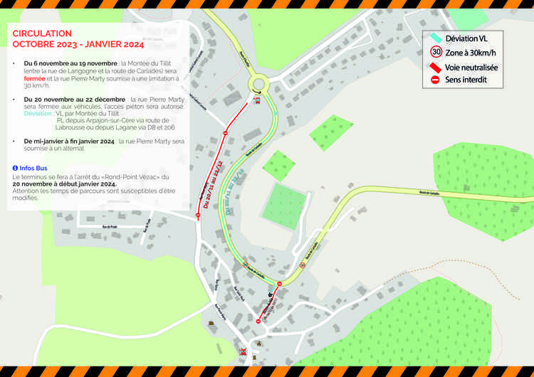 tract vezac A4 - changement planning